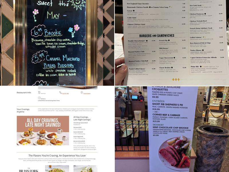 Brass Fork Menu