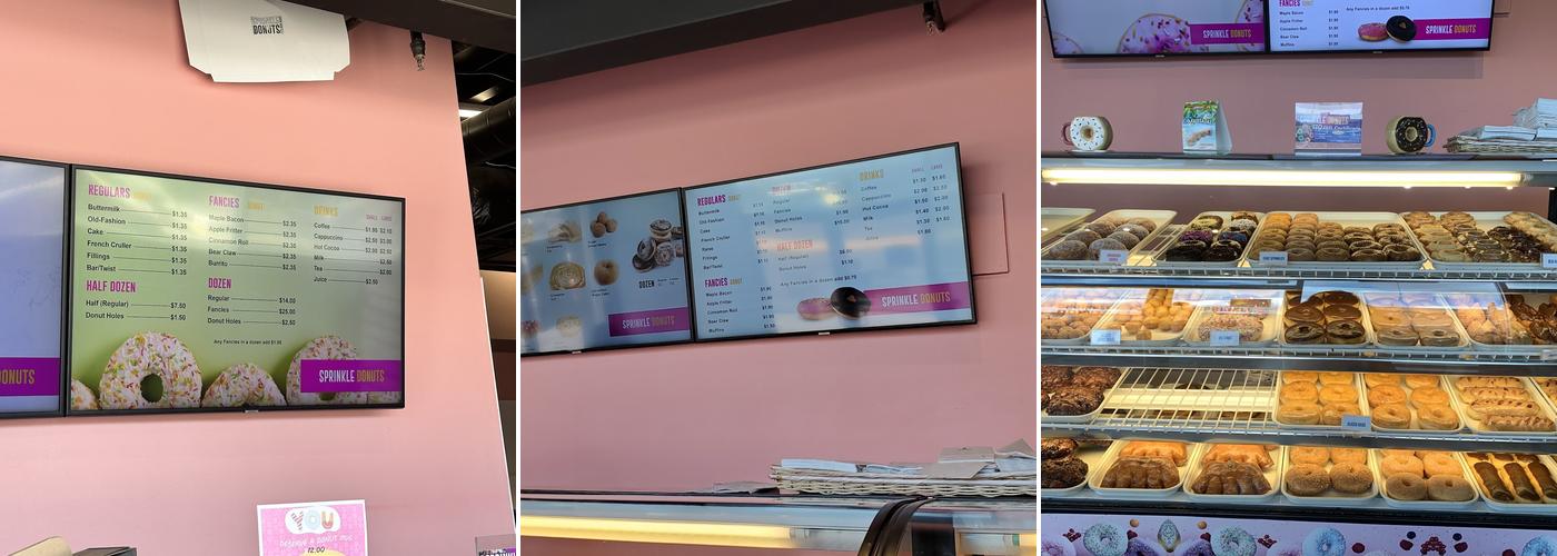 Sprinkle Donuts Menu