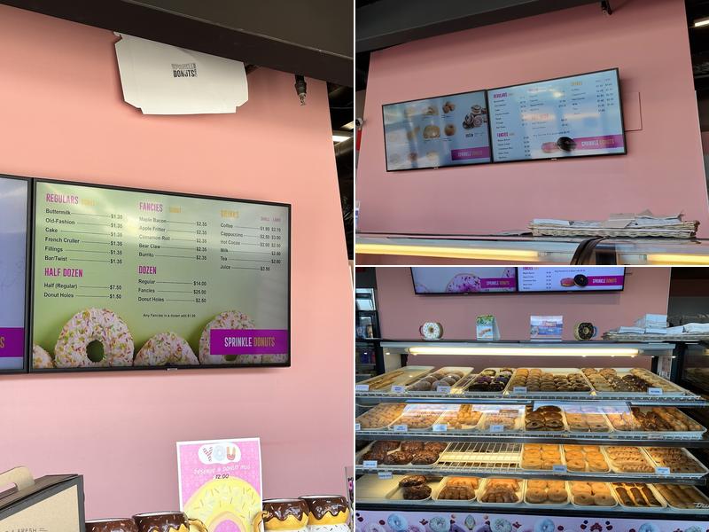 Sprinkle Donuts Menu