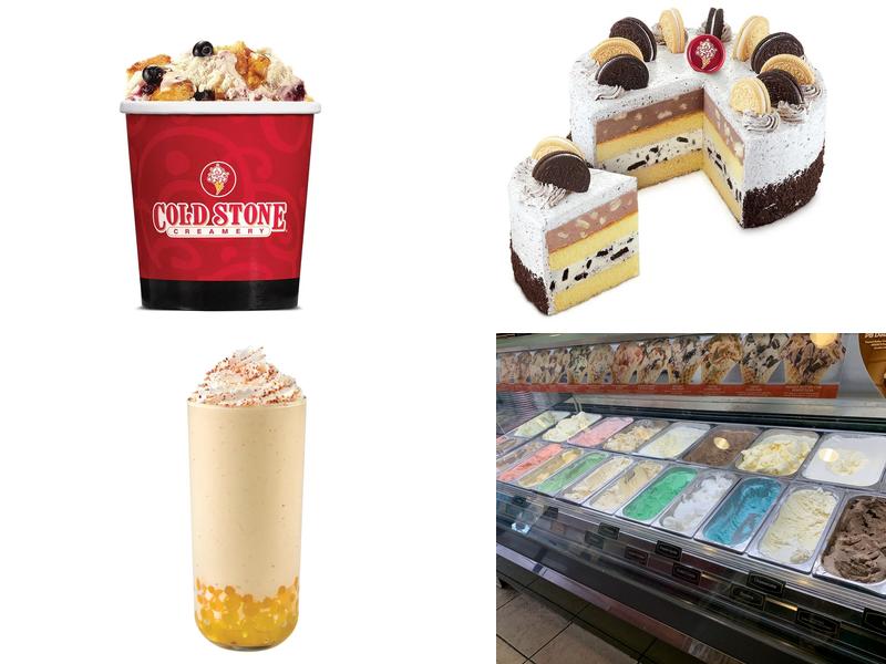 Cold Stone Creamery Menu