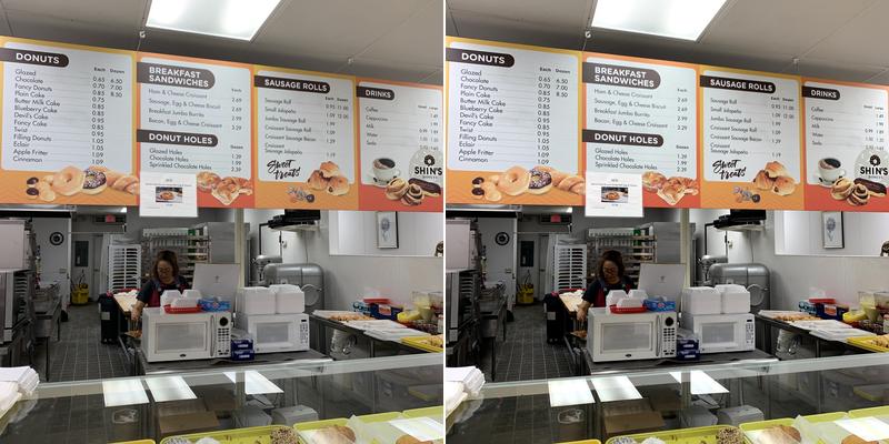 Shin's Donuts Menu