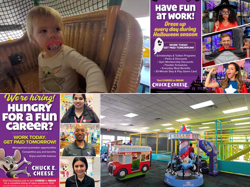 Chuck E. Cheese Menu