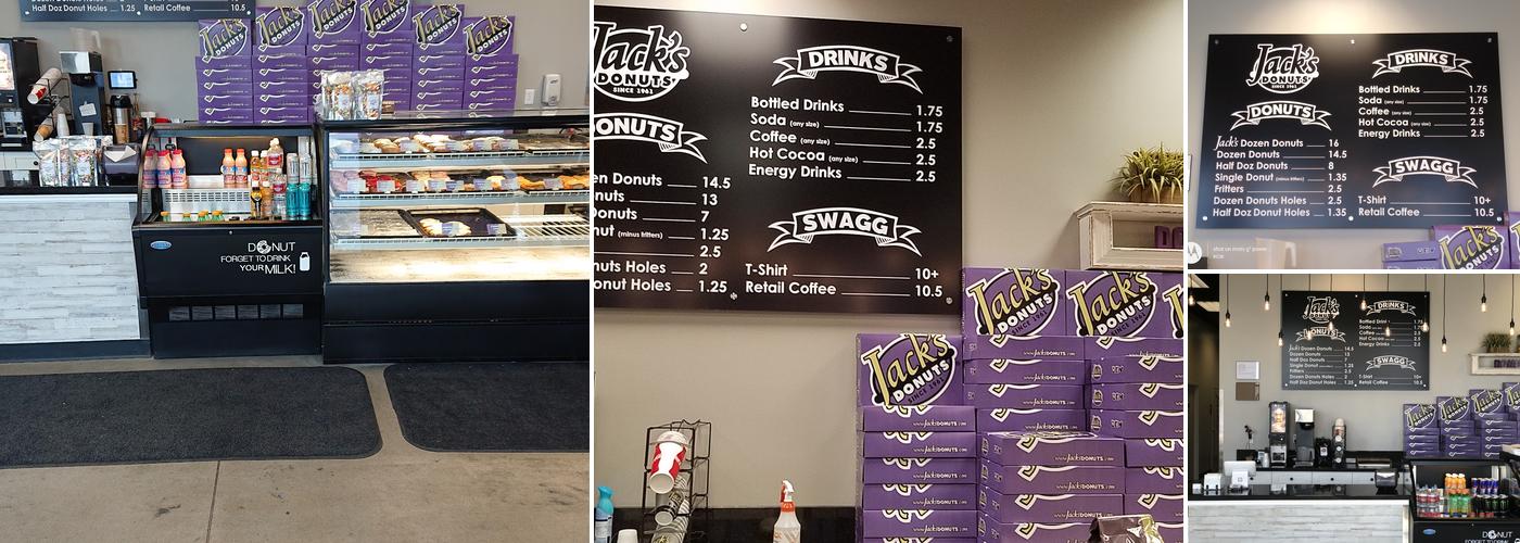 Jack’s Donuts Menu