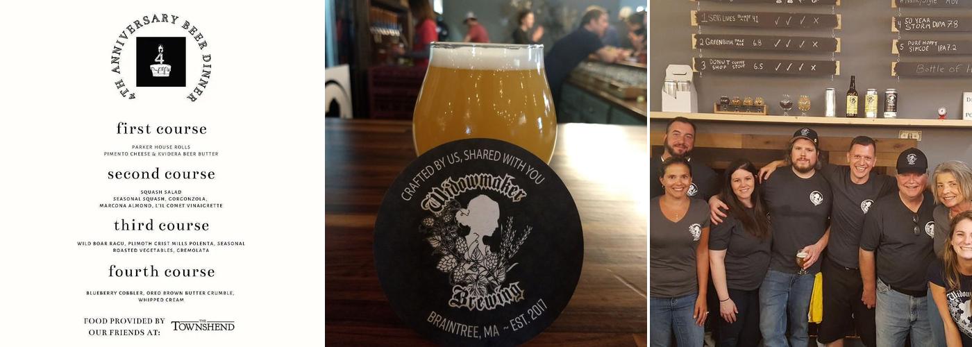 Widowmaker Brewing Menu