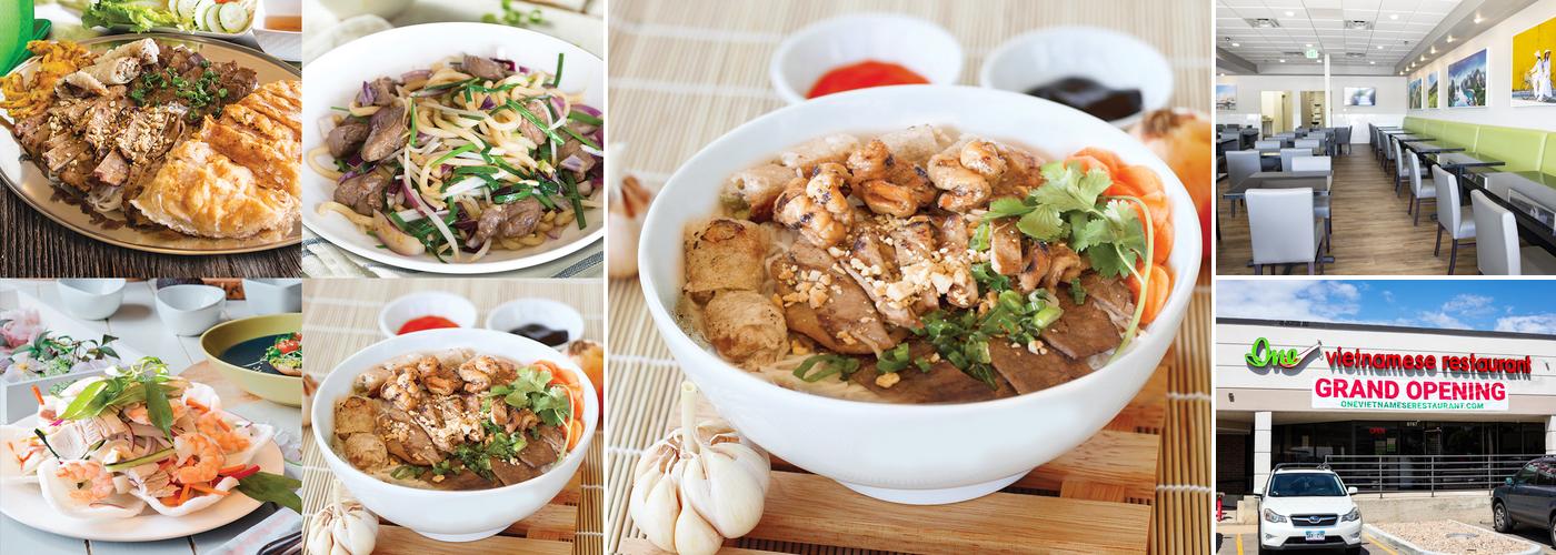 One Vietnamese Restaurant Menu