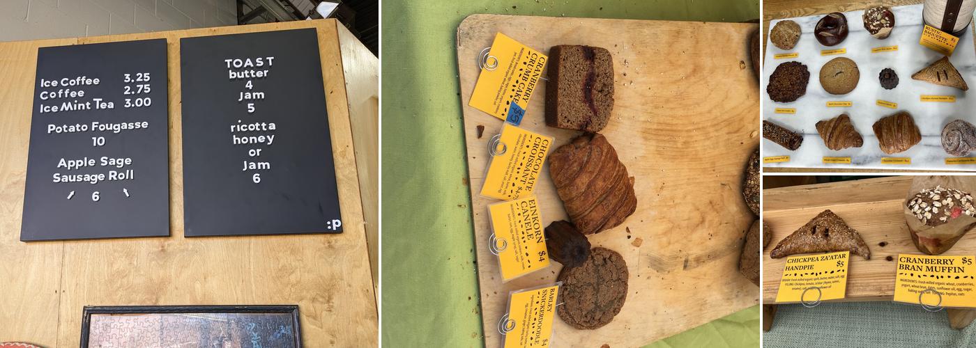 Lost Bread Co. Menu