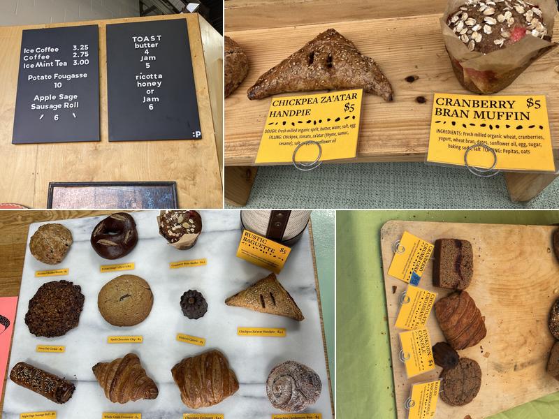 Lost Bread Co. Menu