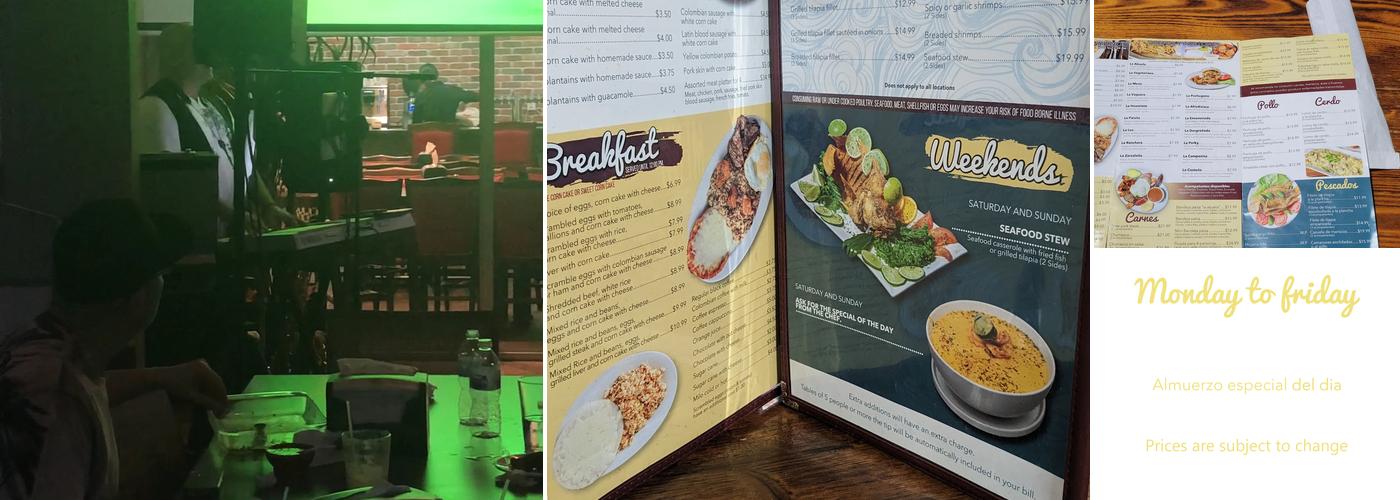 Delicias De La Abuela RPB Menu