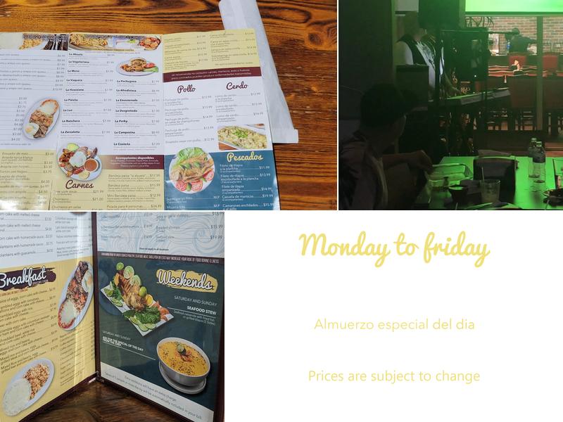 Delicias De La Abuela RPB Menu