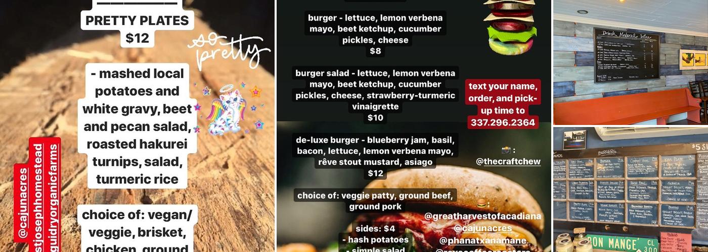 Scratch Farm Kitchen Menu