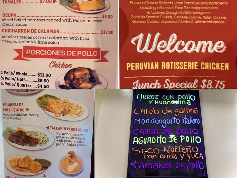 Don Pollo Menu