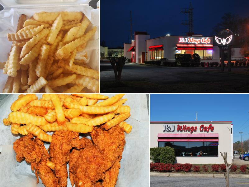 J & J Wings Cafe 128 Greenville Blvd SW, Greenville