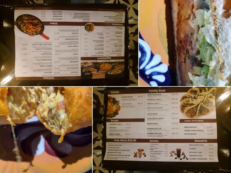 Julio’s On Main Menu