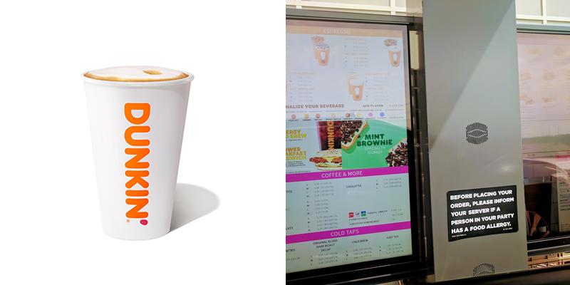 Dunkin' Menu