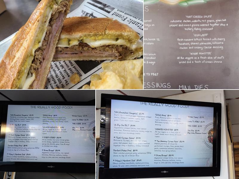 NM Sangwiches Menu