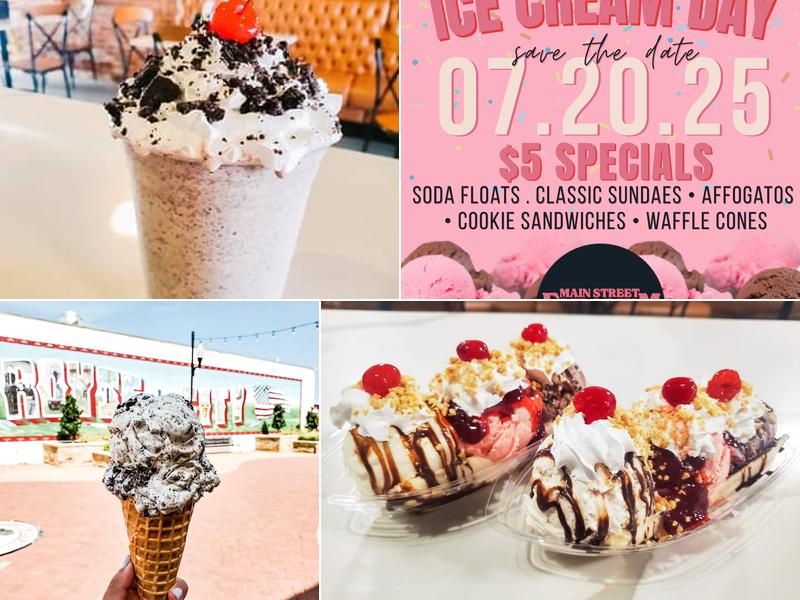 Main Street Emporium Ice Cream & Coffee Menu