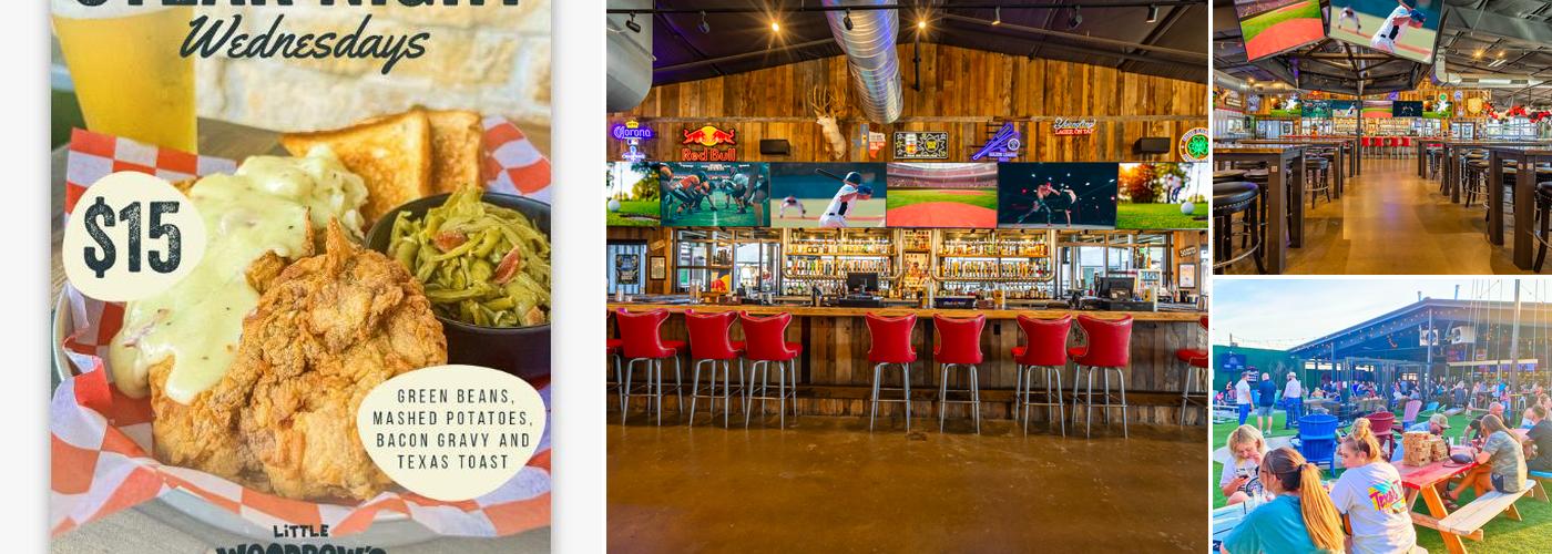 Little Woodrow's Lubbock Menu