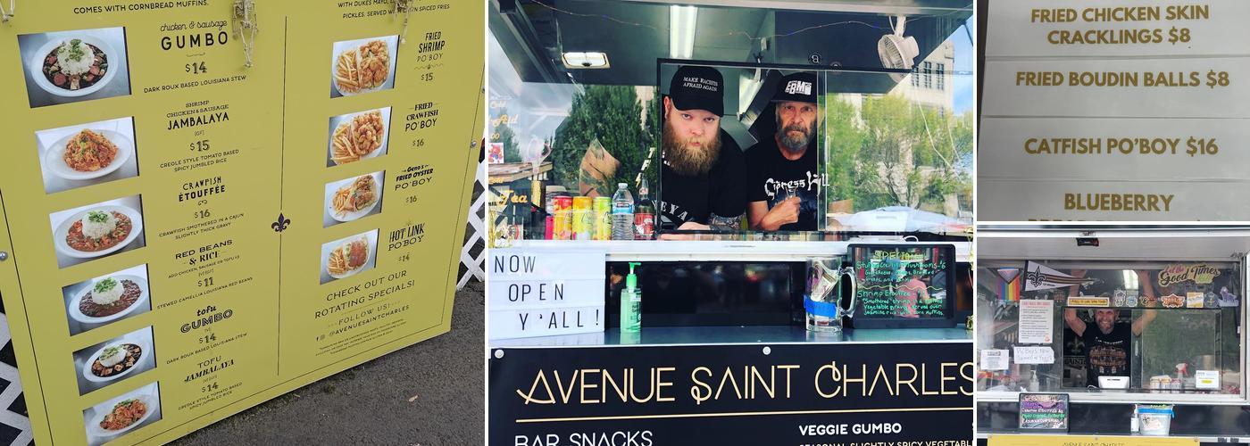 Avenue Saint Charles Menu