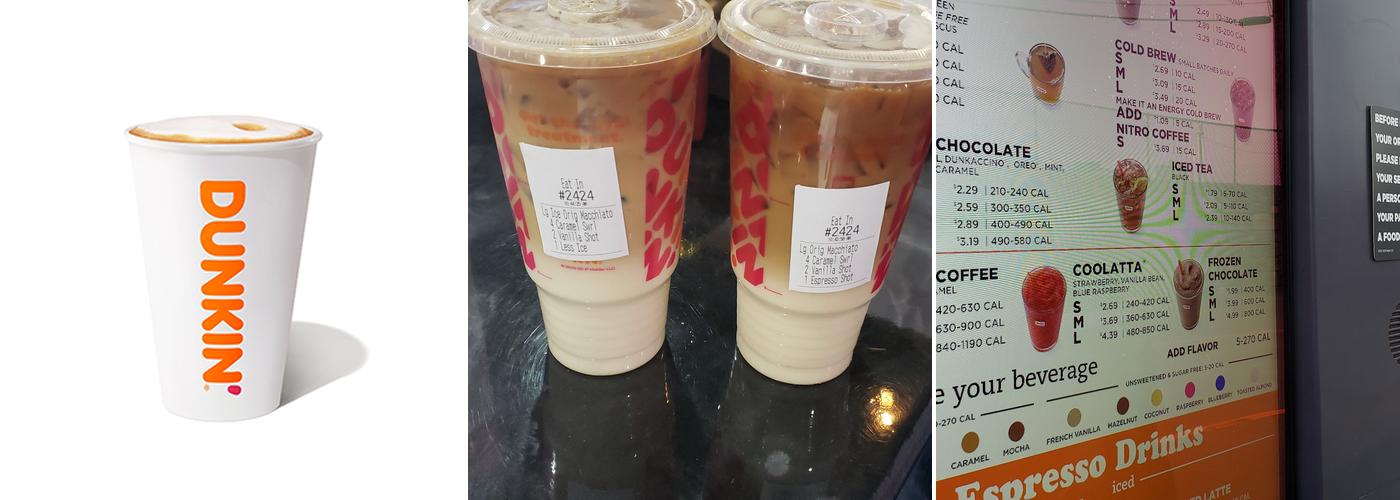 Dunkin' Menu
