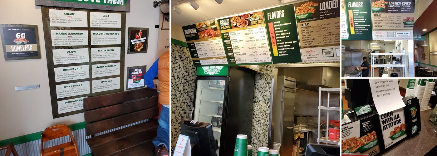 Wingstop Menu