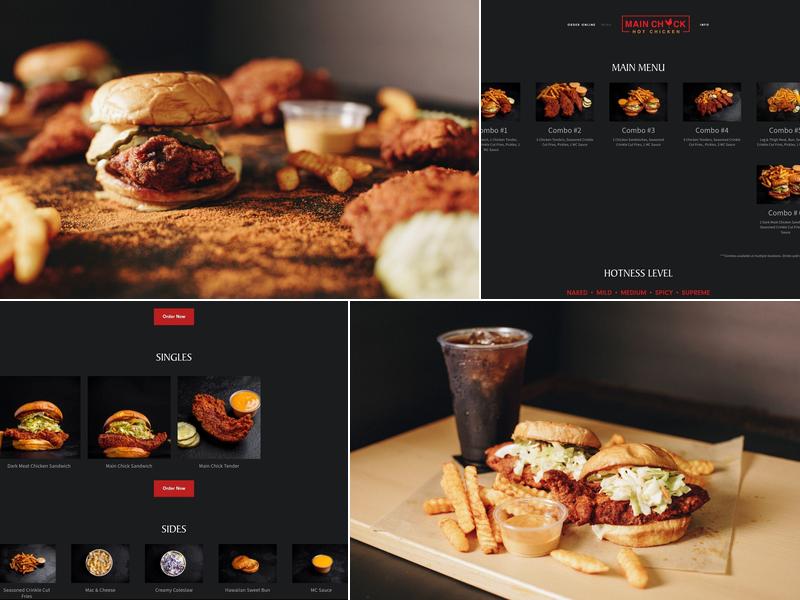 Main Chick Hot Chicken Menu