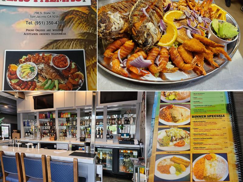 Mariscos Las Palmas Menu