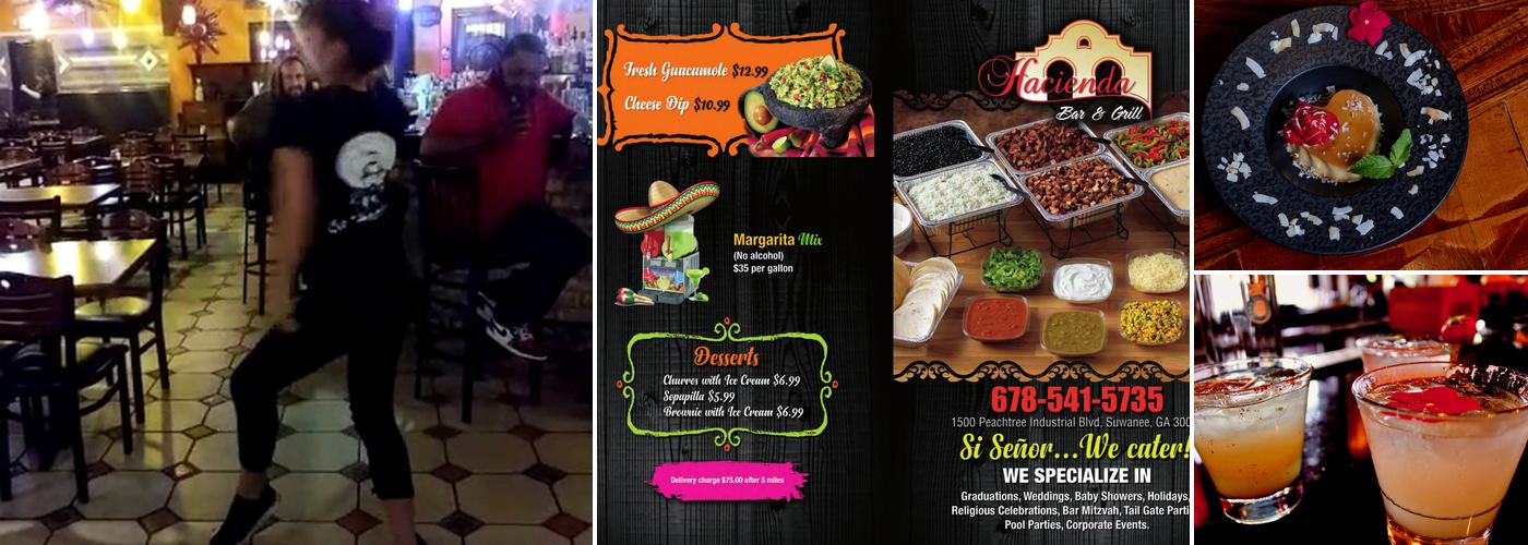 Hacienda Bar & Grill Menu