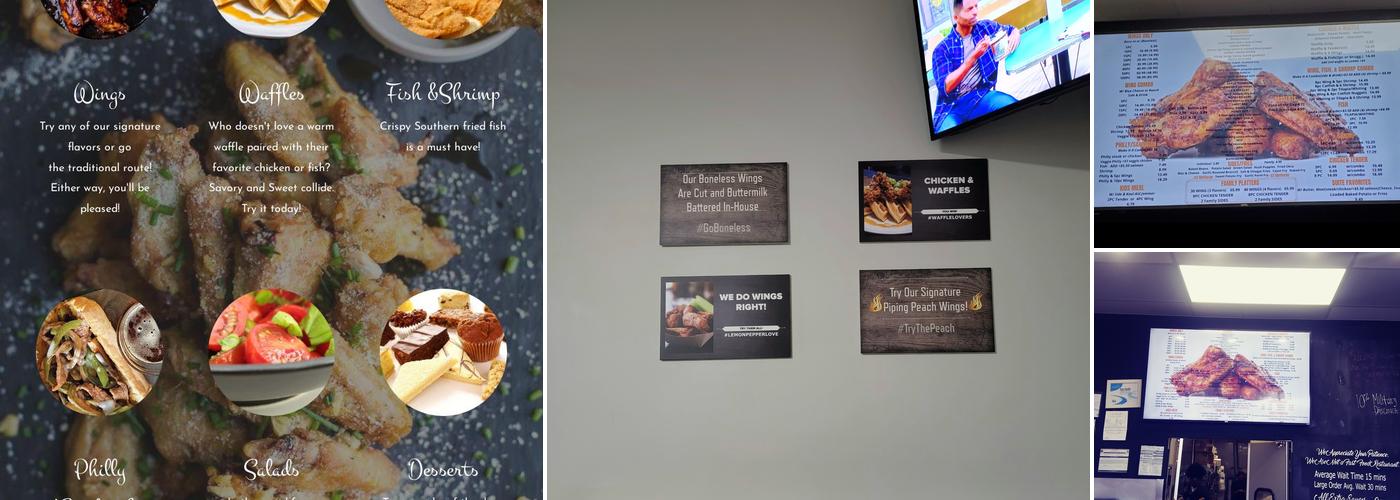 The Wing Suite - GRAYSON Menu