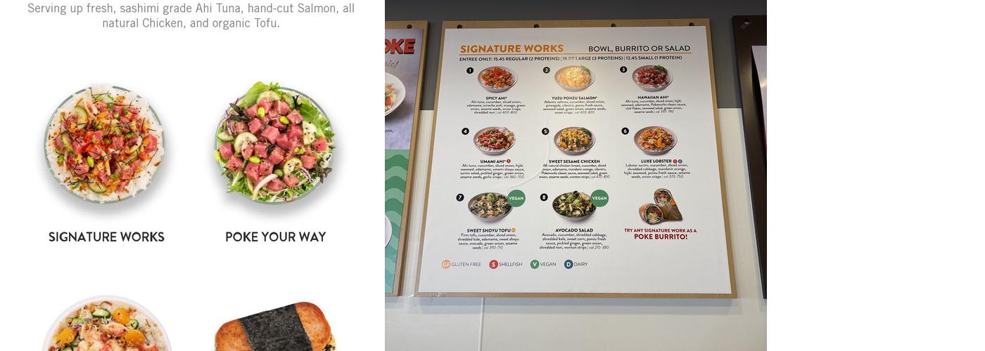 Pokeworks Menu