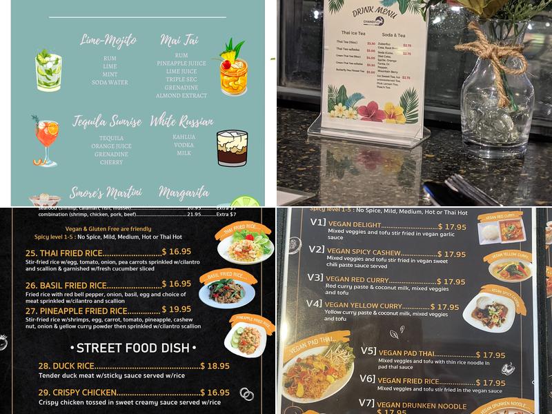 Chang Thai Durango Menu