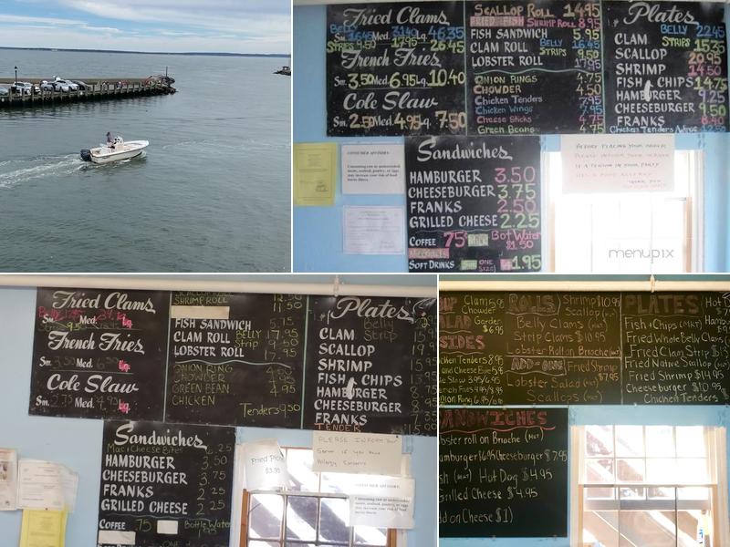 Jim's Clam Shack Menu