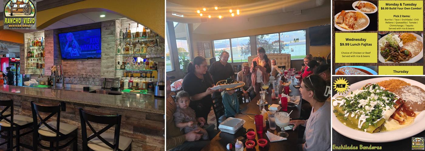 Rancho Viejo Mexican grill Menu