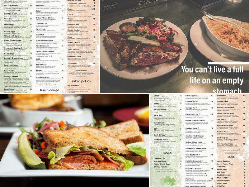 Conroy's Public House Menu