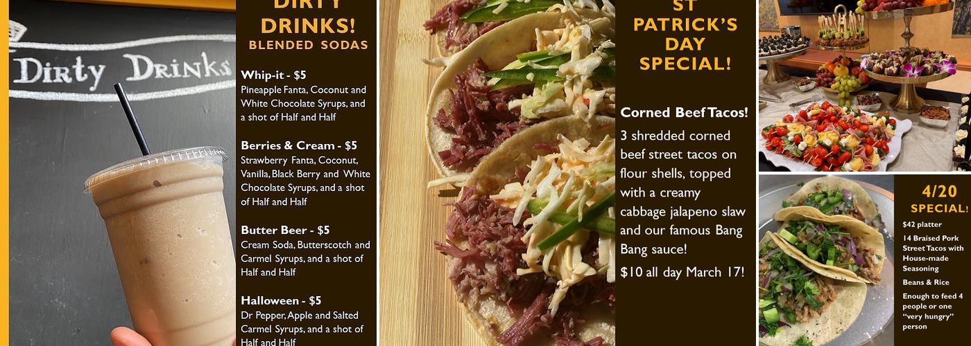 The House of S&M Menu