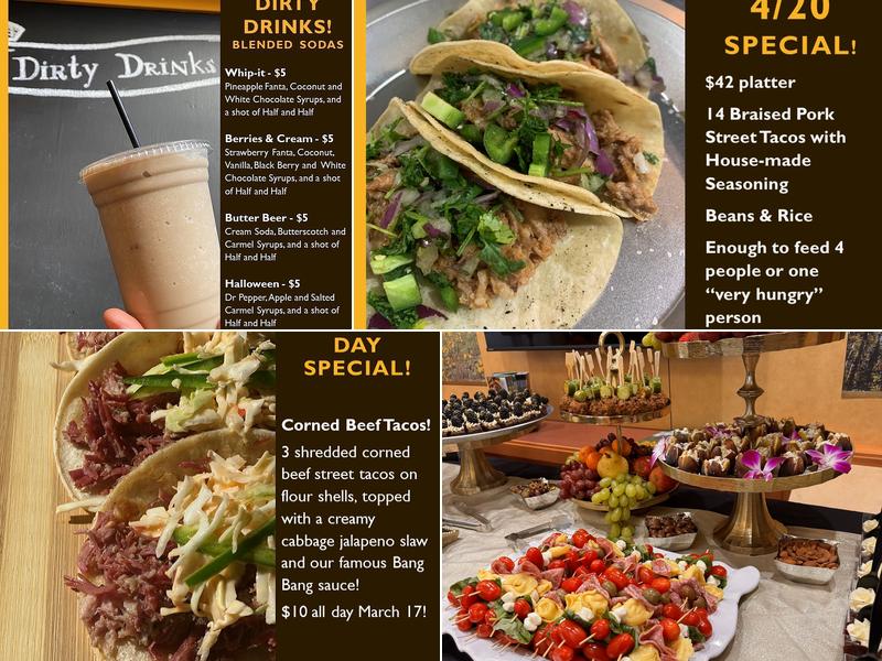 The House of S&M Menu