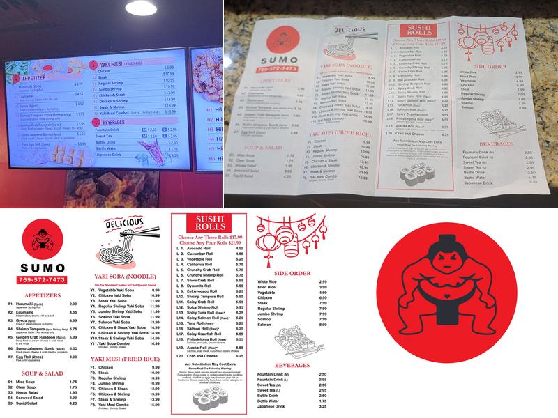 Sumo Hibachi - Outlets of MS Menu