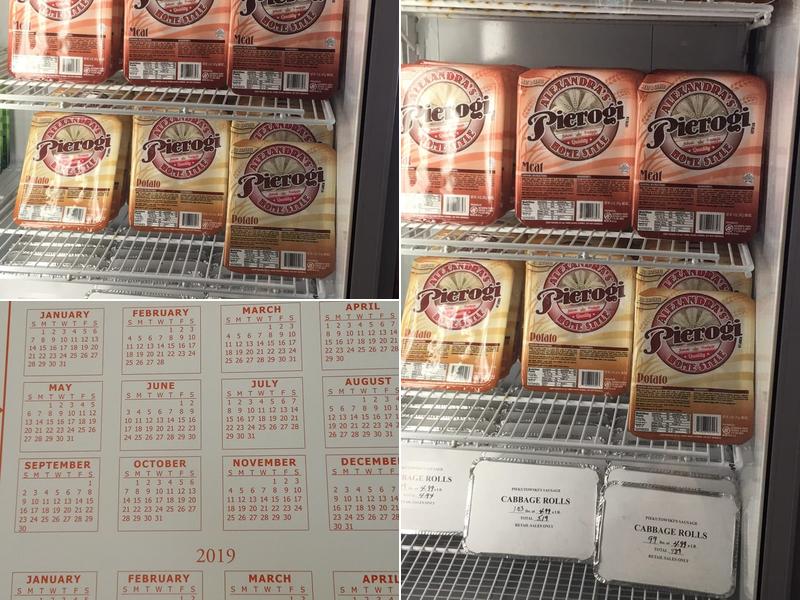 Piekutowski's Distributors Menu