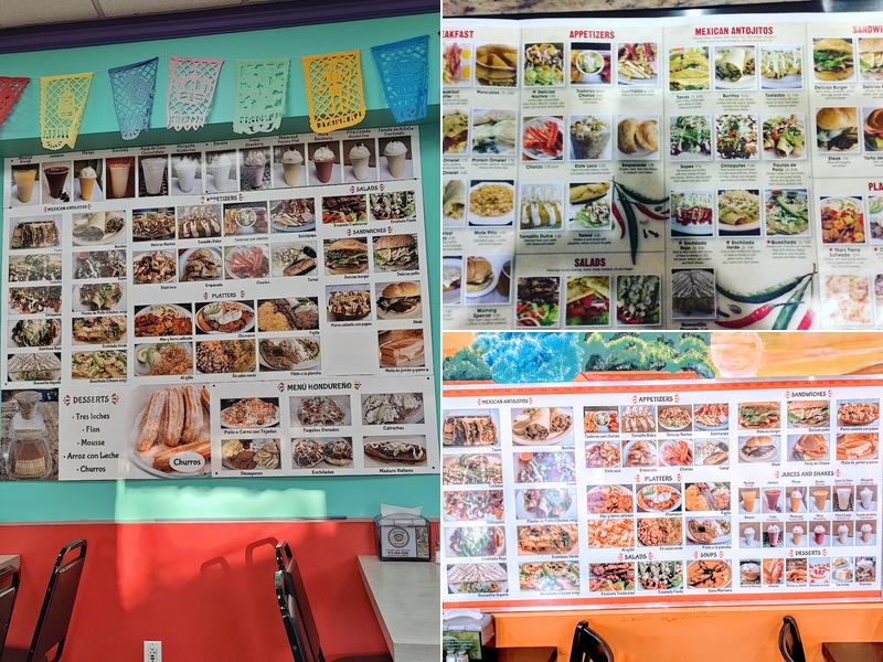 Delicias Latinas Menu