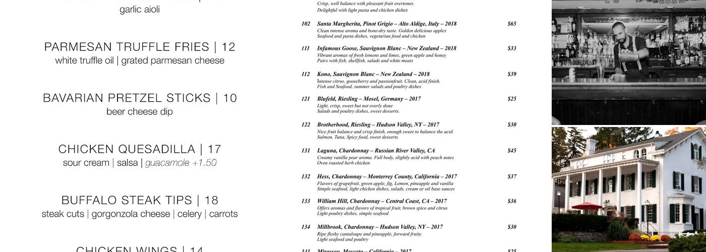 Curry Estate (Restaurant Six) Menu