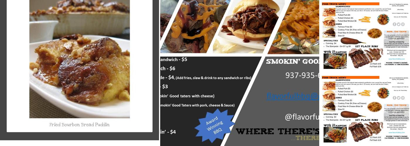 Where There's Smoke Menu