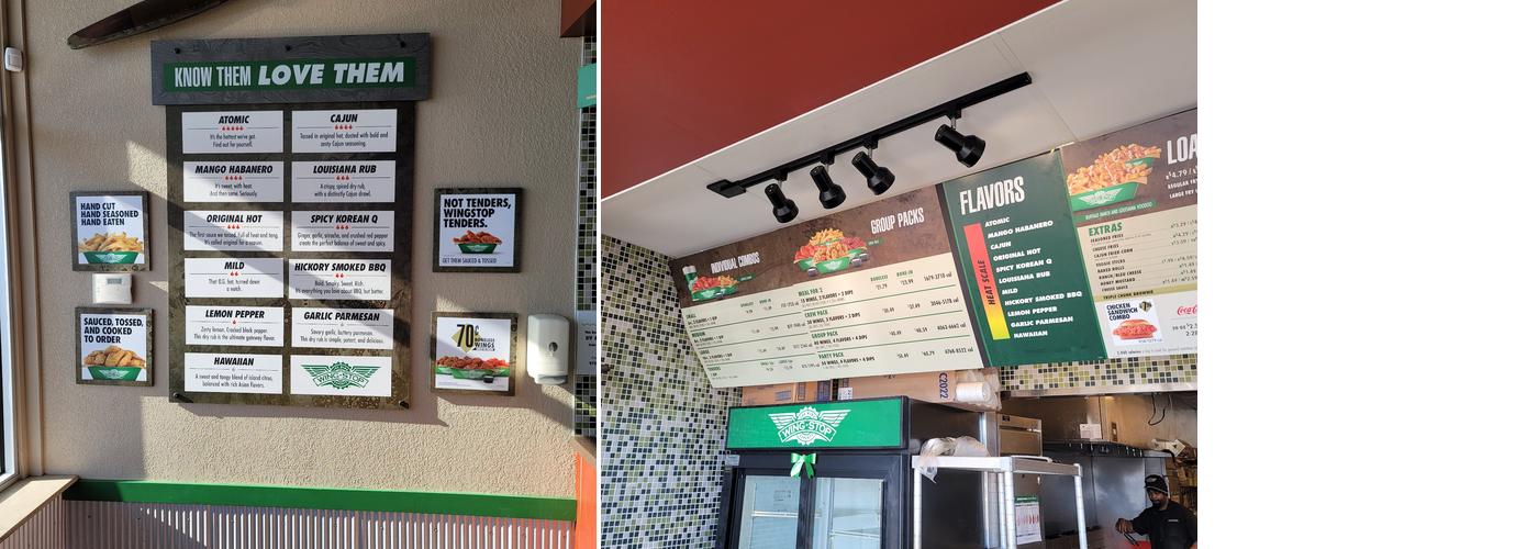 Wingstop Menu