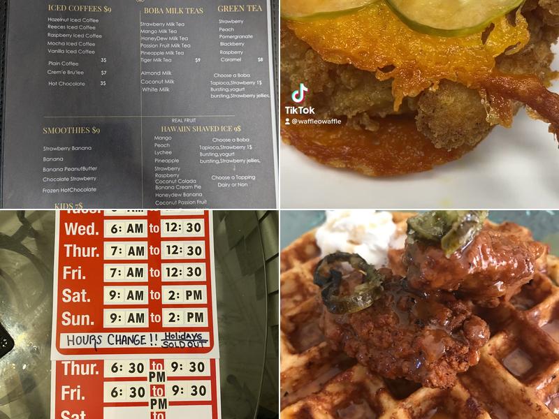 Waffle-O-Waffle Menu