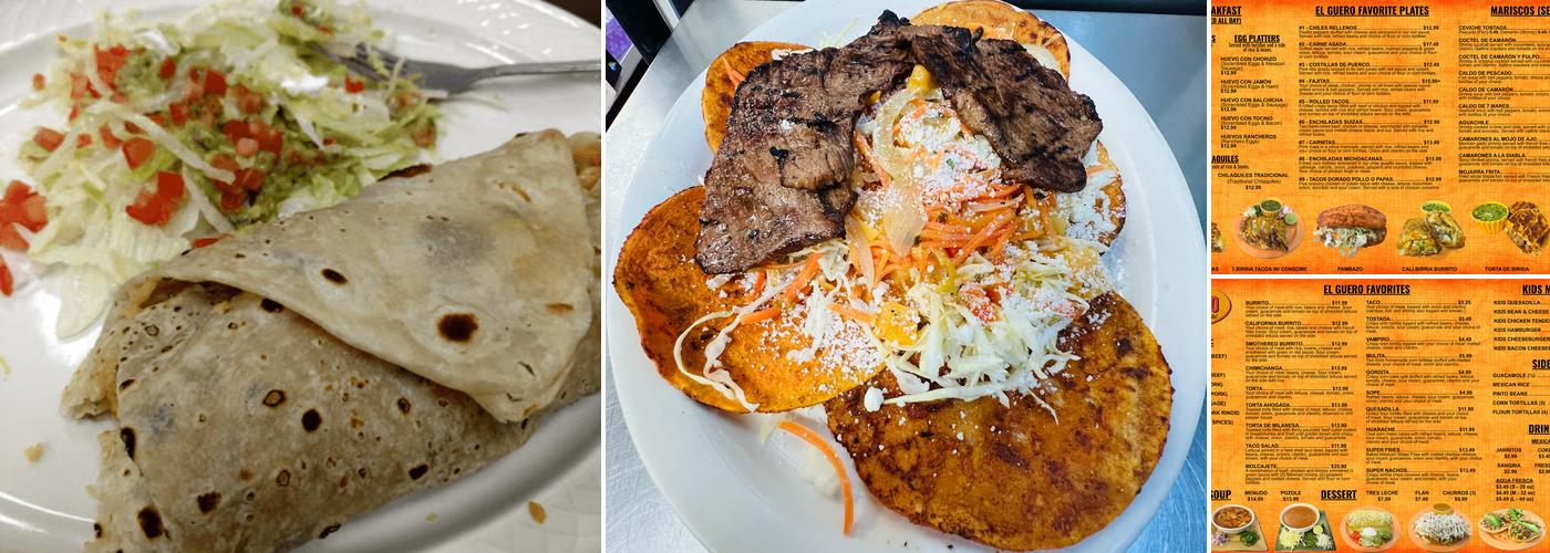 Tacos El Guero #1 - Heber City Menu