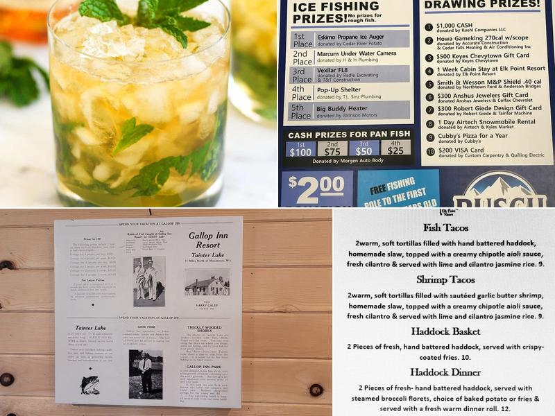 Elk Point Resort Menu