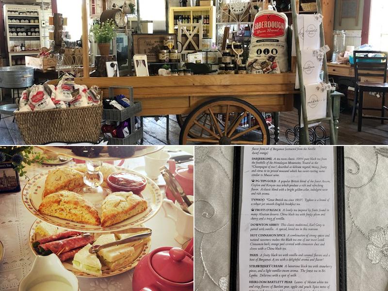 Carriage Shoppes Tea Room Menu