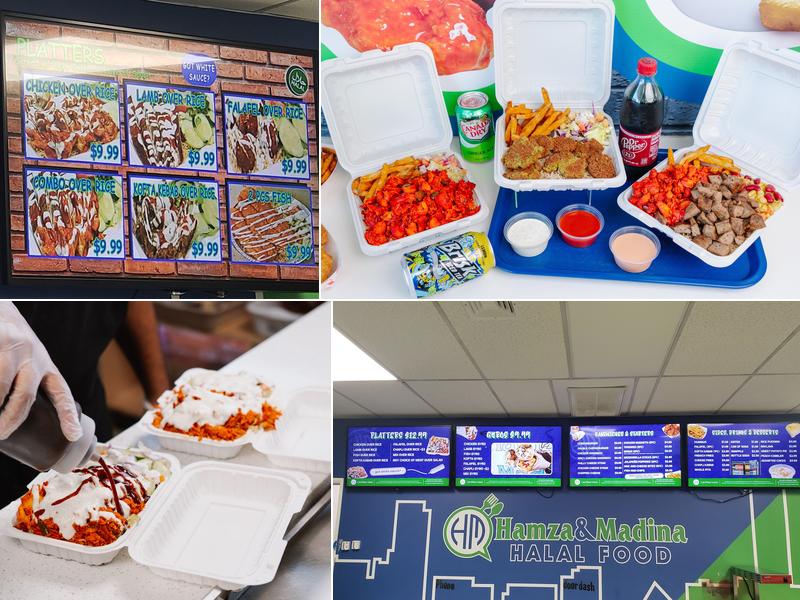 Hamza & Madina Halal Food Menu