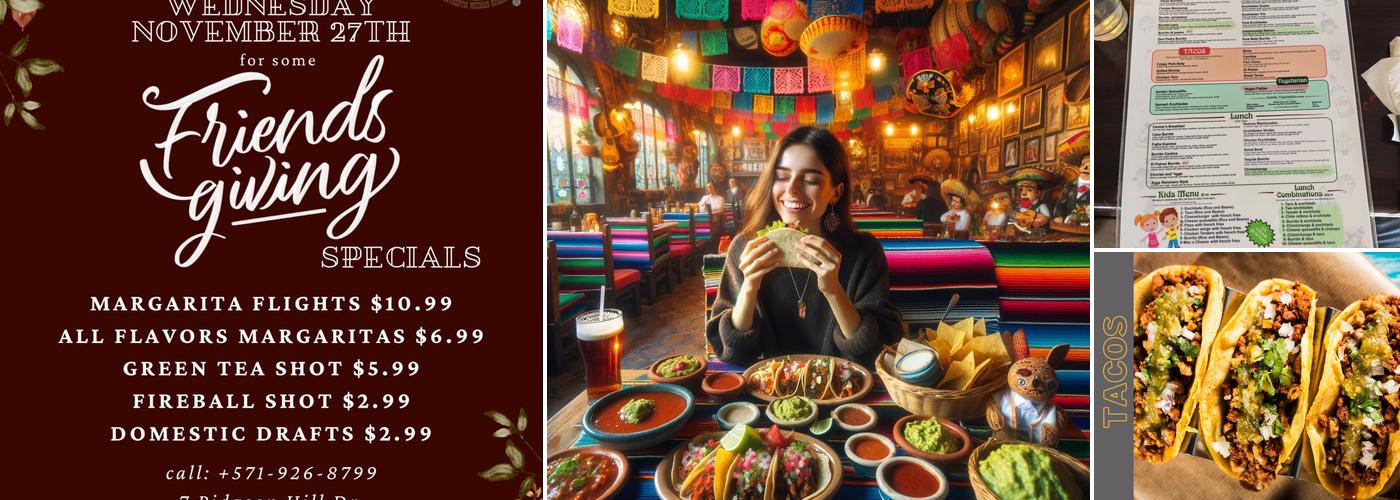 Casa Tequila Bar & Grill Menu