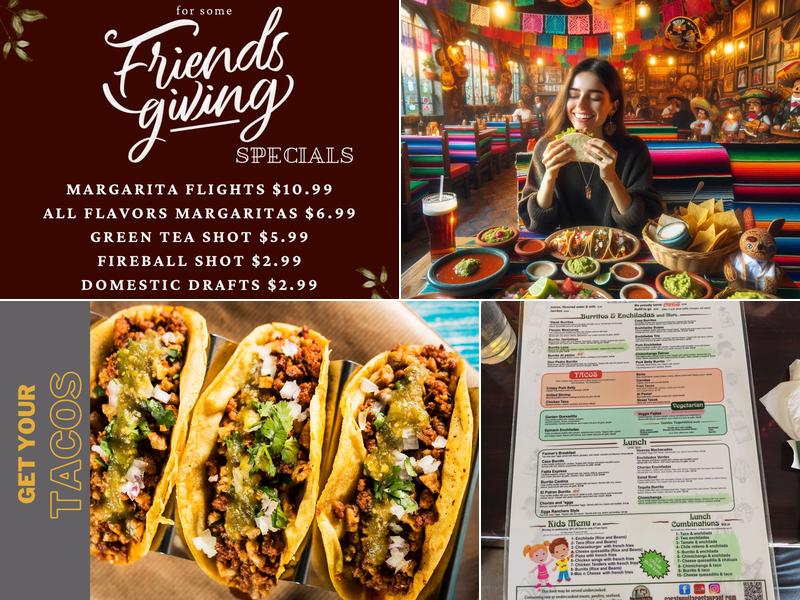 Casa Tequila Bar & Grill Menu