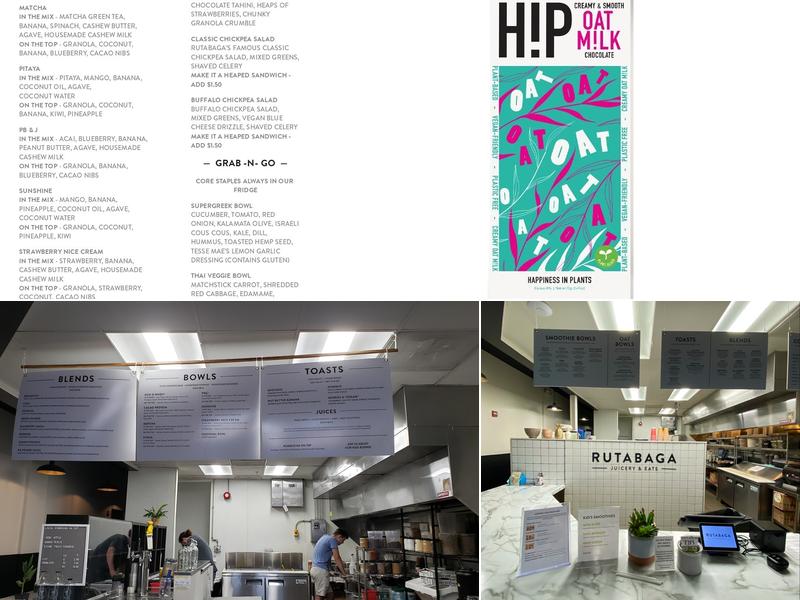 Rutabaga Juicery & Eats - Crofton Menu