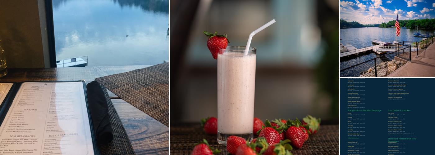 The VUE Boutique Hotel & Boathouse Menu